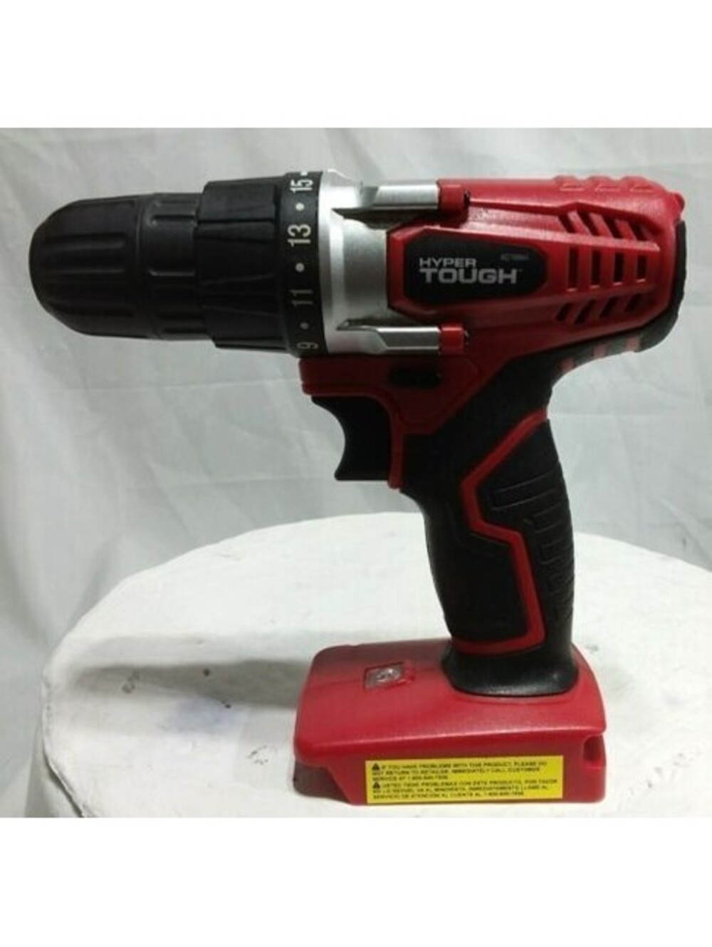 Hyper Tough AQ75005G 18V 3/8" Cordless Drill Driver NiCd Tool Only Tested Works